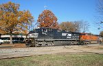 NS 9937 leads train 349 past the signal at Fetner